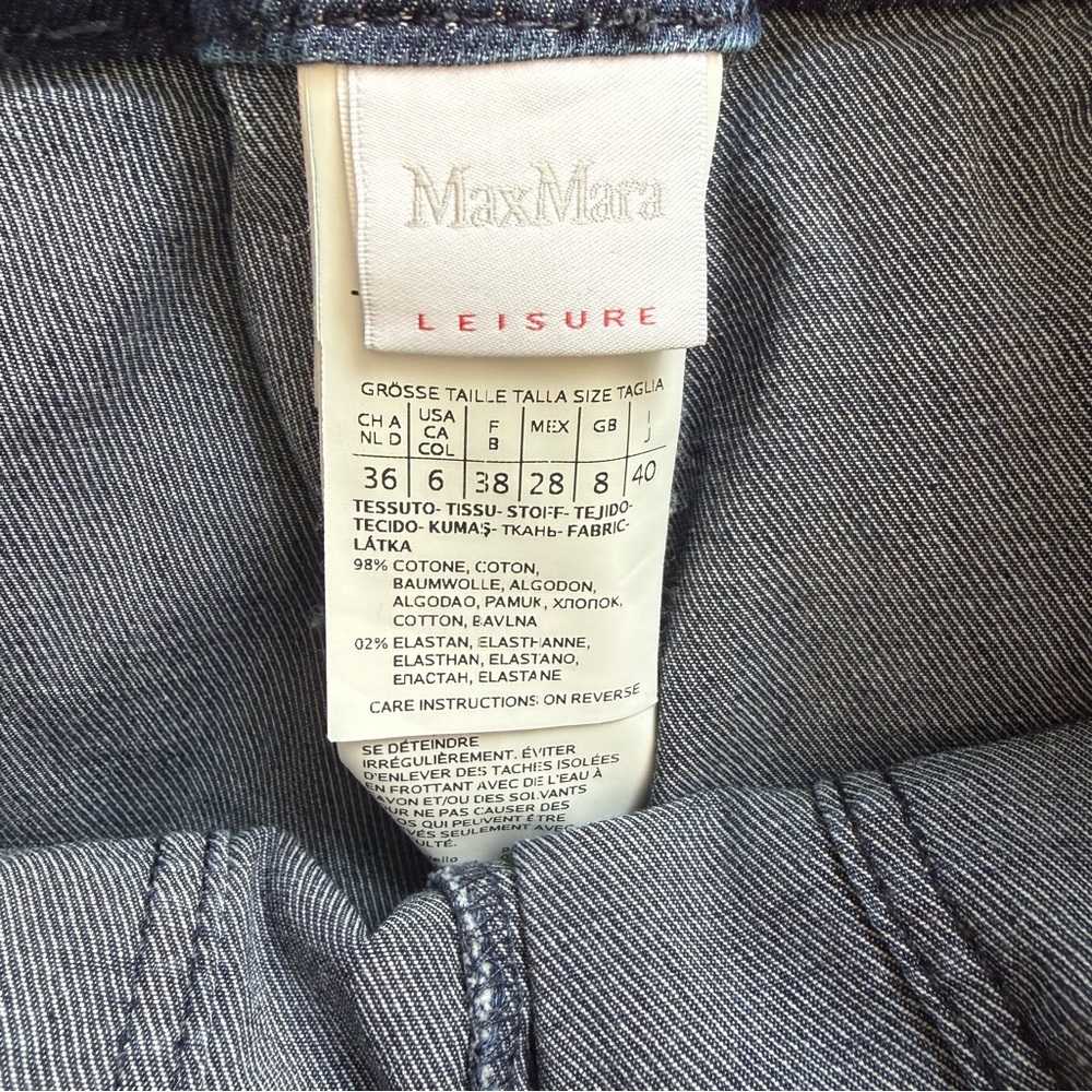 MaxMara Drawstring Pull On Jeans - image 7